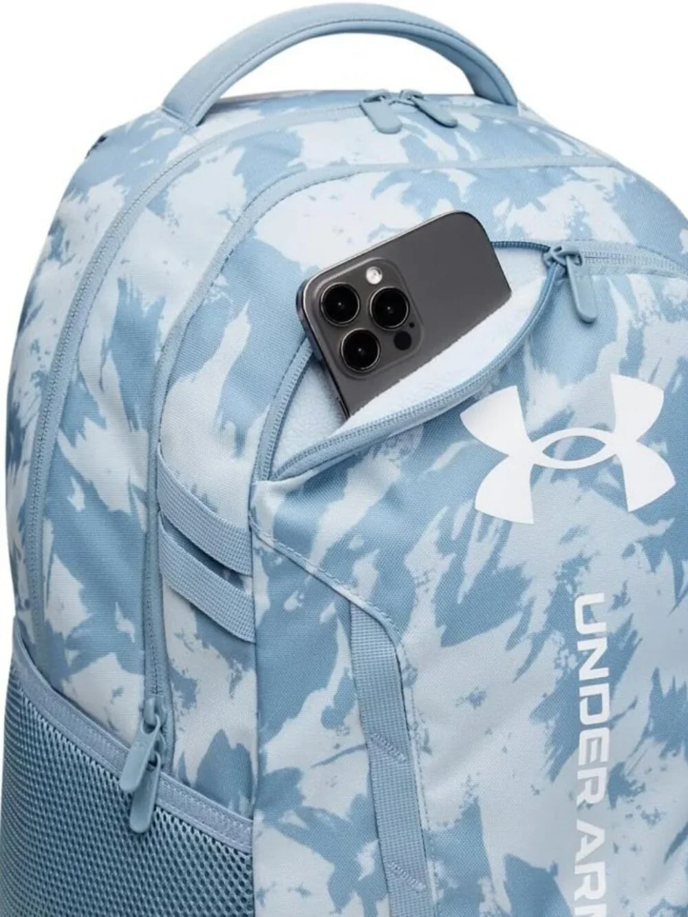 Stylish Unisex Blue Backpack, Durable & Spacious for School or Travel, OSFM
